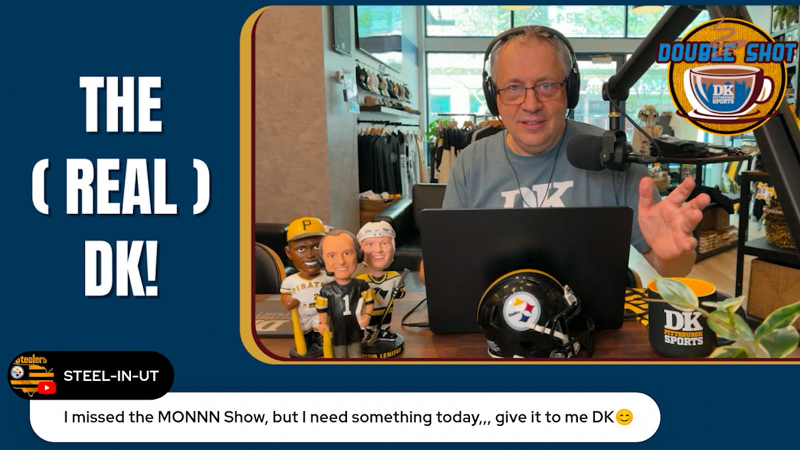 DK’s Double Shot of Steelers: The (real) DK! taken in Downtown (Videos)